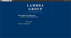 Desktop Screenshot of lambdagroup.blogspot.com