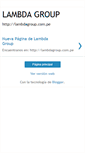 Mobile Screenshot of lambdagroup.blogspot.com
