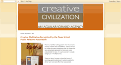Desktop Screenshot of creativecivilization.blogspot.com