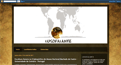 Desktop Screenshot of programalusofalante.blogspot.com