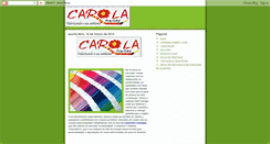 Desktop Screenshot of carolatintas.blogspot.com