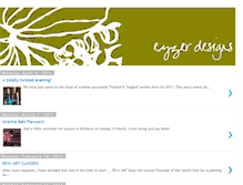 Tablet Screenshot of eyzerdesigns.blogspot.com