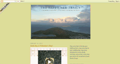 Desktop Screenshot of happyhertrails.blogspot.com