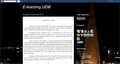 Desktop Screenshot of e-teachingroup.blogspot.com