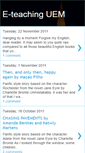 Mobile Screenshot of e-teachingroup.blogspot.com