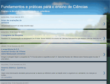 Tablet Screenshot of educacaocientifica.blogspot.com