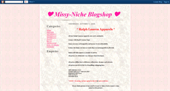 Desktop Screenshot of missyniche-rlbags.blogspot.com