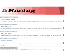 Tablet Screenshot of 5racing.blogspot.com