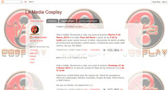 Desktop Screenshot of lamediacosplay.blogspot.com