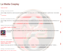 Tablet Screenshot of lamediacosplay.blogspot.com