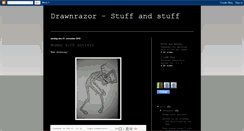 Desktop Screenshot of drawnrazor.blogspot.com
