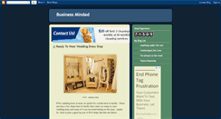Desktop Screenshot of busynessminded.blogspot.com