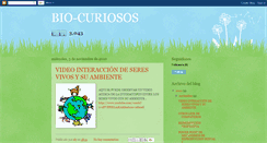 Desktop Screenshot of ely-bio-curiosos.blogspot.com