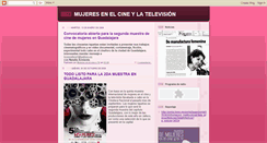 Desktop Screenshot of mujerescineytelevision.blogspot.com