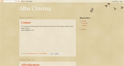 Desktop Screenshot of albacinema.blogspot.com