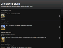 Tablet Screenshot of donbishopstudio.blogspot.com