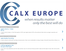 Tablet Screenshot of calxeurope.blogspot.com