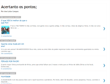 Tablet Screenshot of acertandoospontos.blogspot.com