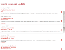 Tablet Screenshot of online-business-update.blogspot.com