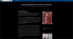 Desktop Screenshot of alban-war-history.blogspot.com