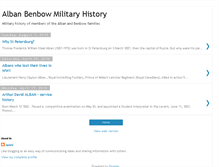 Tablet Screenshot of alban-war-history.blogspot.com