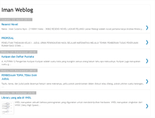 Tablet Screenshot of imansutarno.blogspot.com