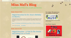 Desktop Screenshot of missmelsblog.blogspot.com