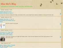 Tablet Screenshot of missmelsblog.blogspot.com