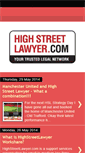 Mobile Screenshot of highstreetlawyer.blogspot.com