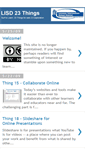 Mobile Screenshot of lisd23things.blogspot.com