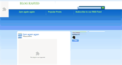 Desktop Screenshot of blograsyid.blogspot.com