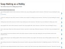Tablet Screenshot of makingsoapathome.blogspot.com