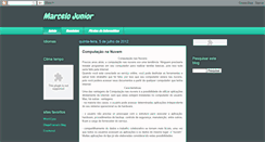 Desktop Screenshot of juniormarcelo.blogspot.com