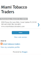 Mobile Screenshot of miamitobaccotraders.blogspot.com