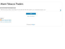 Tablet Screenshot of miamitobaccotraders.blogspot.com