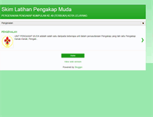 Tablet Screenshot of pengakap-muda.blogspot.com