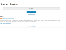 Tablet Screenshot of emanuelhospice.blogspot.com