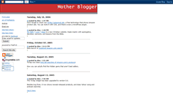 Desktop Screenshot of motherblogger.blogspot.com