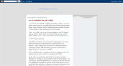 Desktop Screenshot of conflicten.blogspot.com