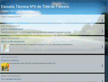 Tablet Screenshot of esctecnica43defebrero.blogspot.com