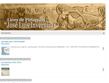 Tablet Screenshot of liceopiriapolis.blogspot.com