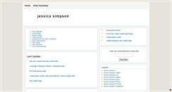 Desktop Screenshot of jessicasimpson-gallery.blogspot.com