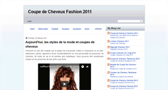 Desktop Screenshot of coupedecheveuxfashionhomme.blogspot.com