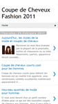 Mobile Screenshot of coupedecheveuxfashionhomme.blogspot.com