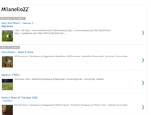 Tablet Screenshot of milanello22.blogspot.com