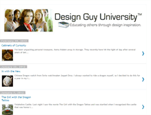 Tablet Screenshot of designguyuniversity.blogspot.com