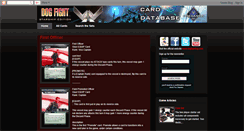 Desktop Screenshot of dogfightccg.blogspot.com