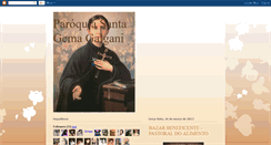 Desktop Screenshot of paroquiasantagemagalgani.blogspot.com