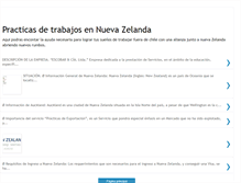 Tablet Screenshot of practicasnuevazelanda.blogspot.com