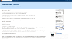 Desktop Screenshot of caffeinejunkie-xp.blogspot.com